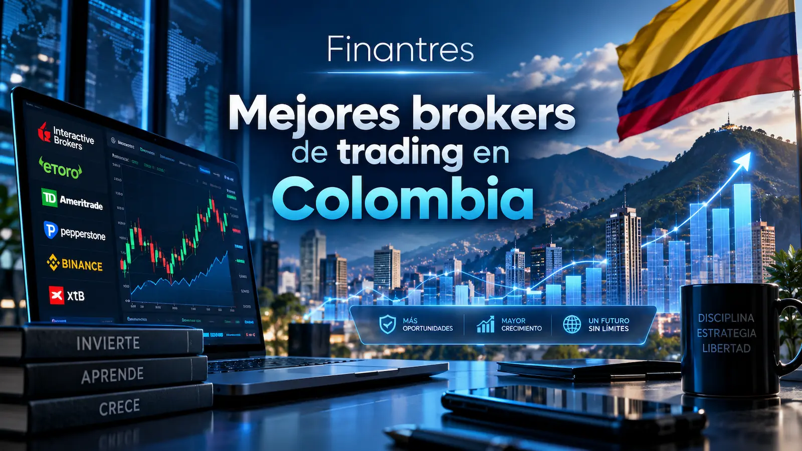 Mejores brokers de trading en Colombia
