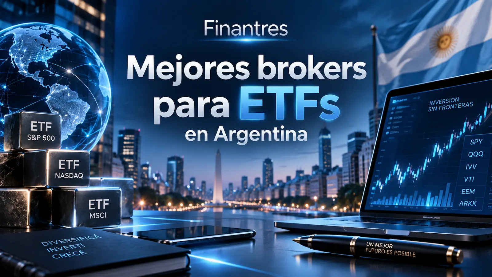 Mejores brokers para ETFs en Argentina