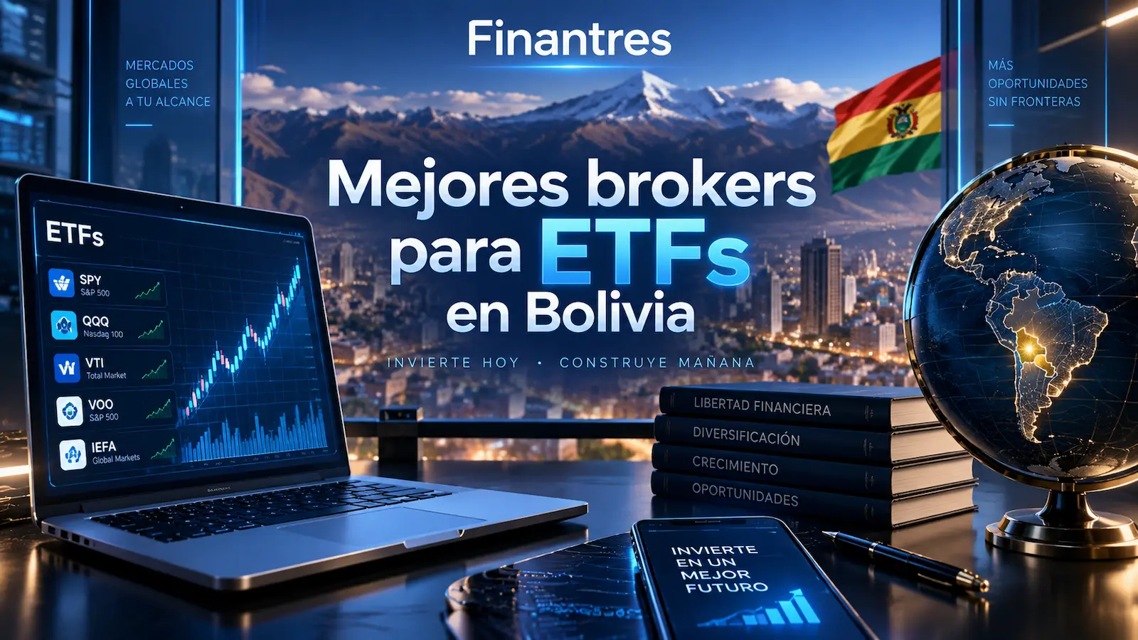 Mejores brokers para ETFs en Bolivia