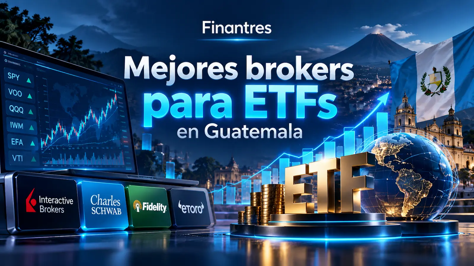 Mejores brokers para ETFs en Guatemala
