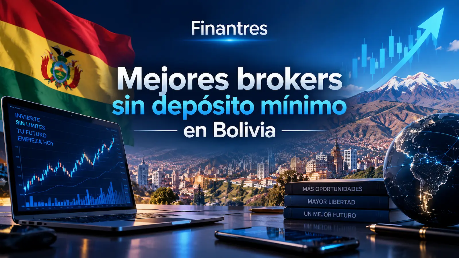 Mejores brokers sin depósito mínimo en Bolivia