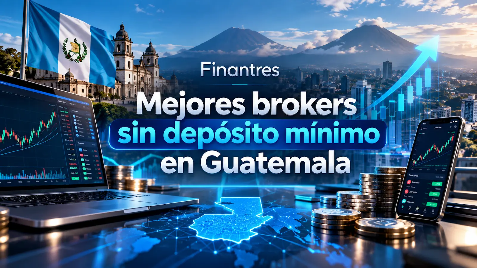 Mejores brokers sin depósito mínimo en Guatemala