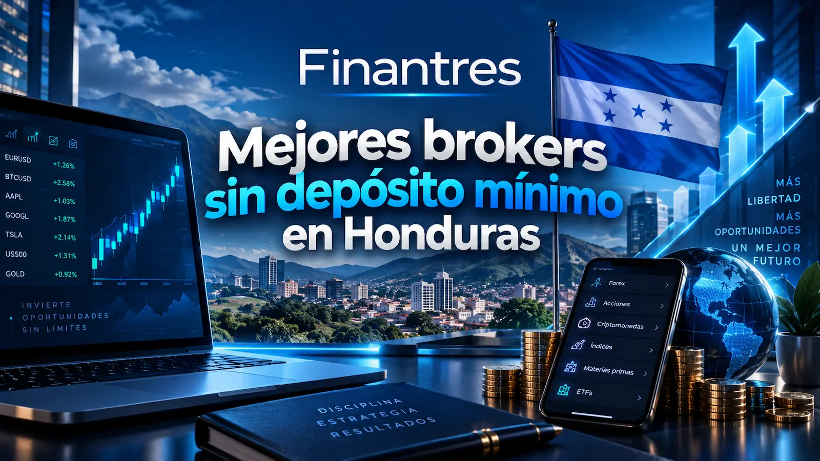 Mejores brokers sin depósito mínimo en Honduras