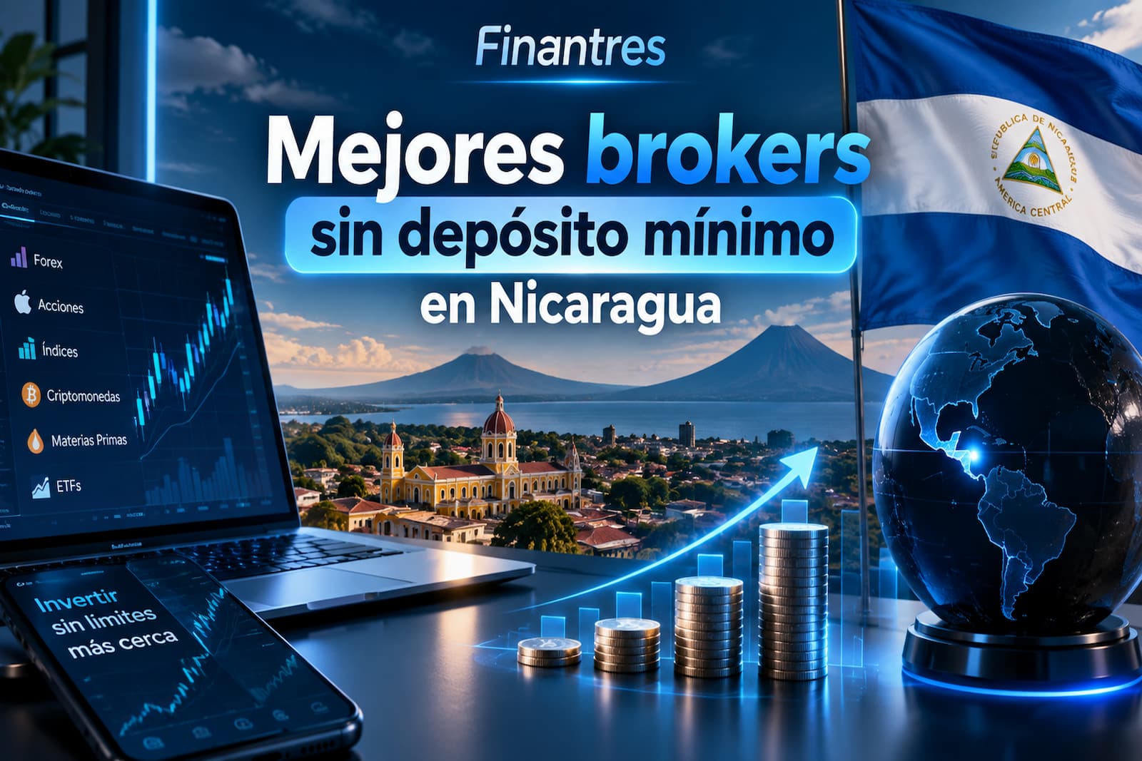 Mejores brokers sin depósito mínimo en Nicaragua: opciones reales para empezar sin una entrada obligatoria