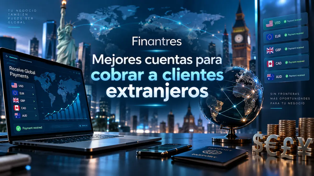 Mejores cuentas para cobrar a clientes extranjeros