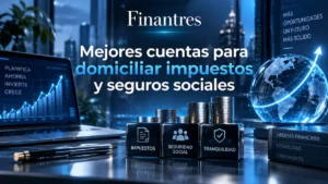 Mejores cuentas para domiciliar impuestos y seguros sociales