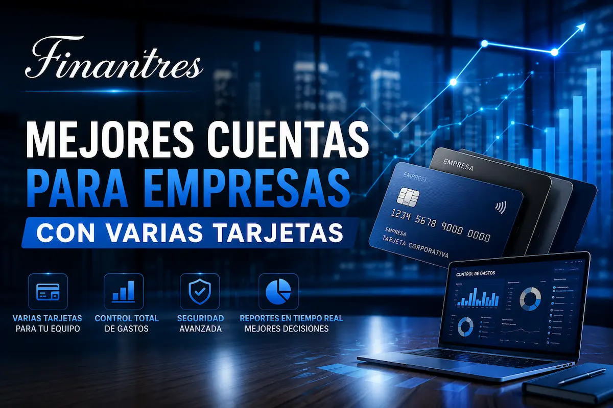 Mejores cuentas para empresas con varias tarjetas