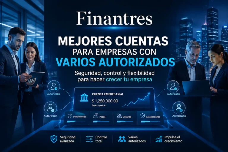 Mejores cuentas para empresas con varios autorizados