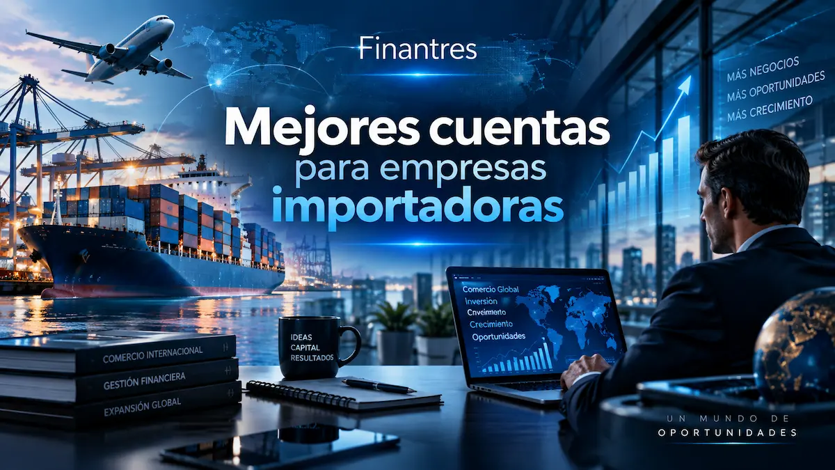 Mejores cuentas para empresas importadoras