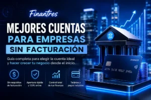 Mejores cuentas para empresas sin facturación