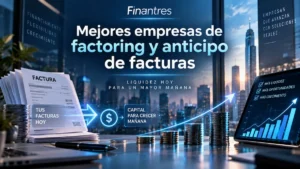Mejores empresas de factoring y anticipo de facturas