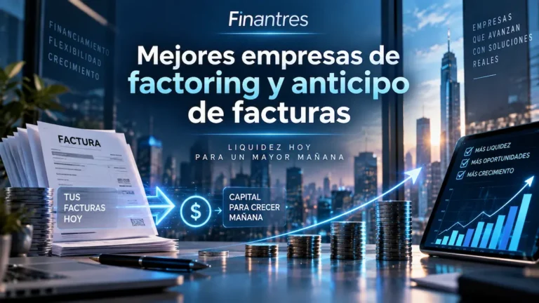 Mejores empresas de factoring y anticipo de facturas