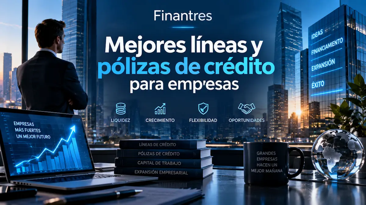 Mejores líneas y pólizas de crédito para empresas