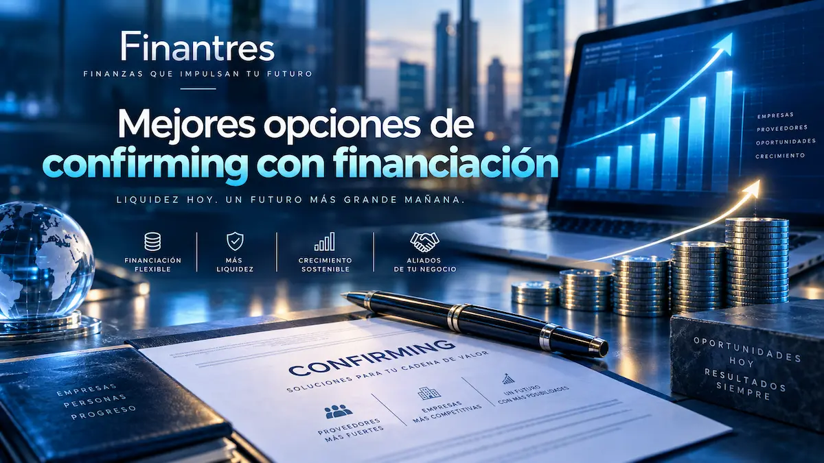 Mejores opciones de confirming con financiación