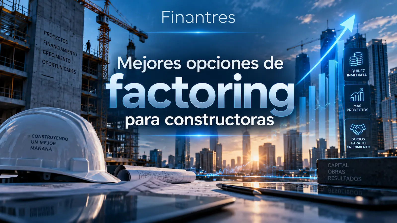 Mejores opciones de factoring para constructoras
