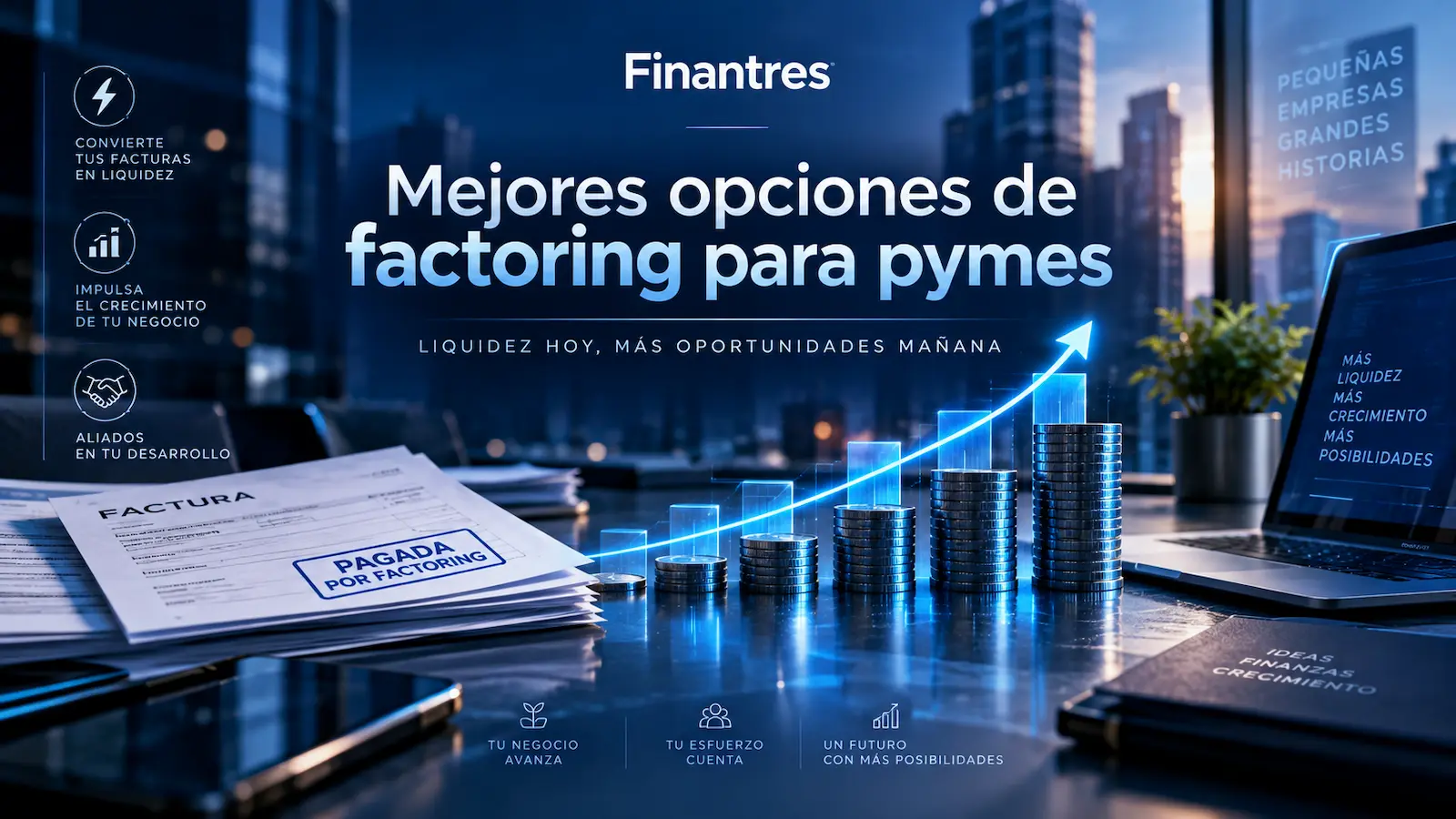 Mejores opciones de factoring para pymes