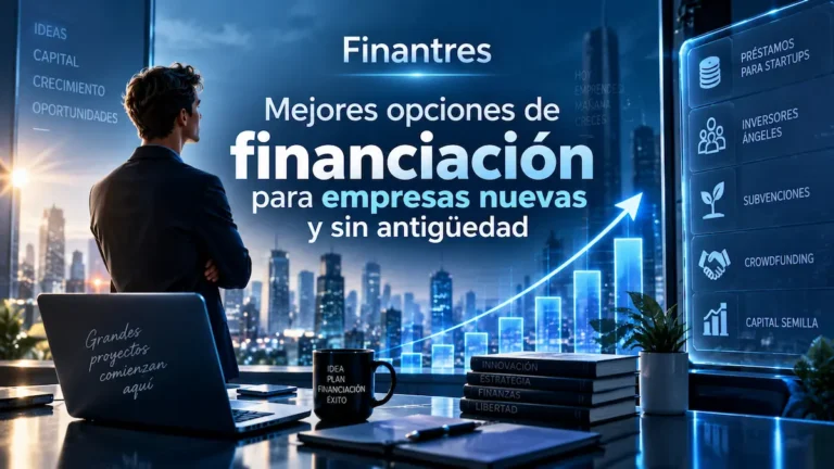 Mejores opciones de financiación para empresas nuevas y sin antigüedad