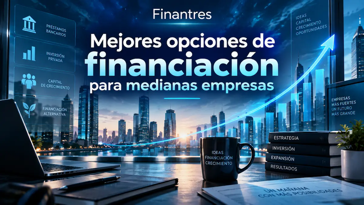 Mejores opciones de financiación para medianas empresas