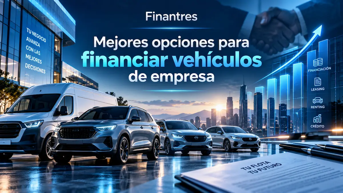 Mejores opciones para financiar vehículos de empresa