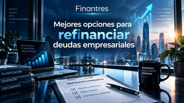 Mejores opciones para refinanciar deudas empresariales