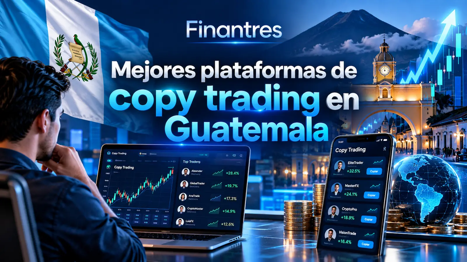 Mejores plataformas de copy trading en Guatemala