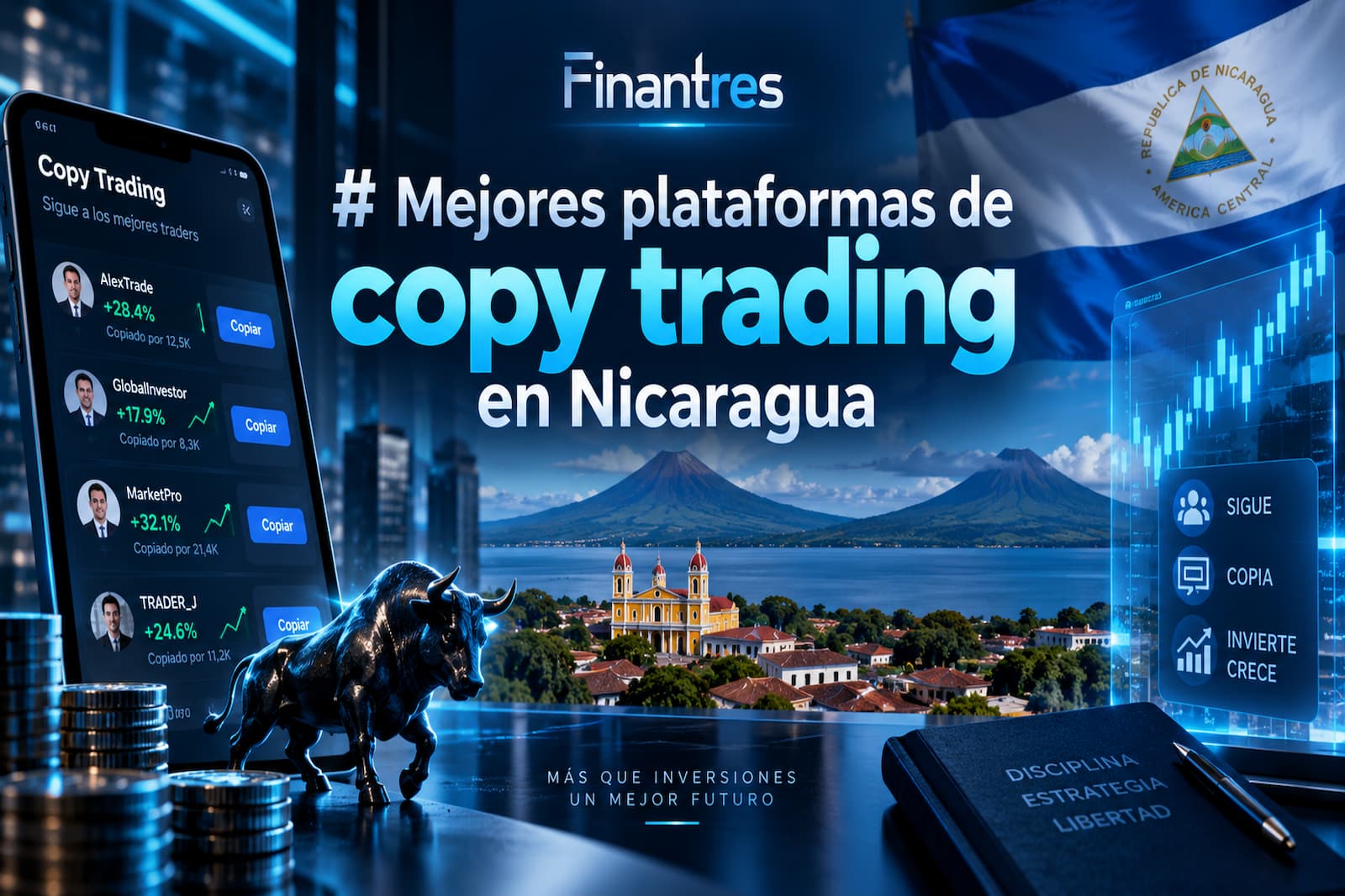 Mejores plataformas de copy trading en Nicaragua: las 5 opciones que recomendamos