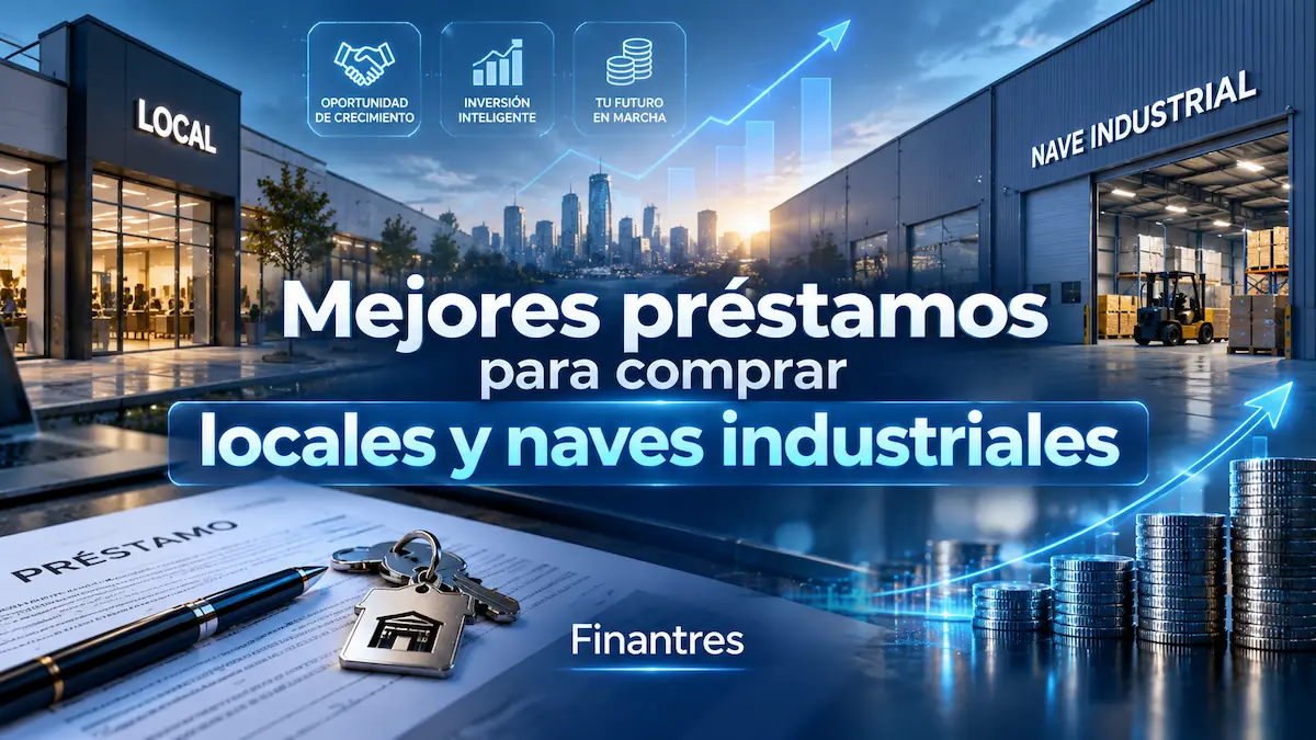 Mejores préstamos para comprar locales y naves industriales