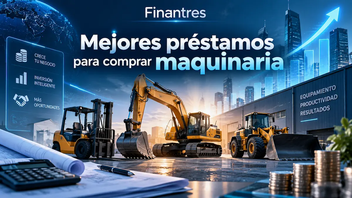 Mejores préstamos para comprar maquinaria