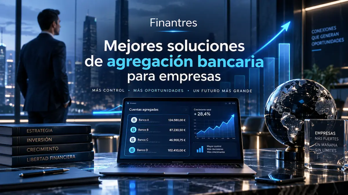 Mejores soluciones de agregación bancaria para empresas