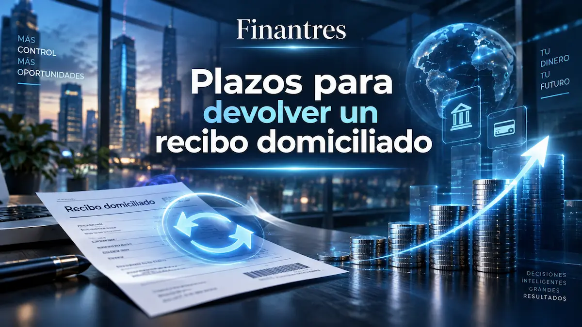 Plazos para devolver un recibo domiciliado
