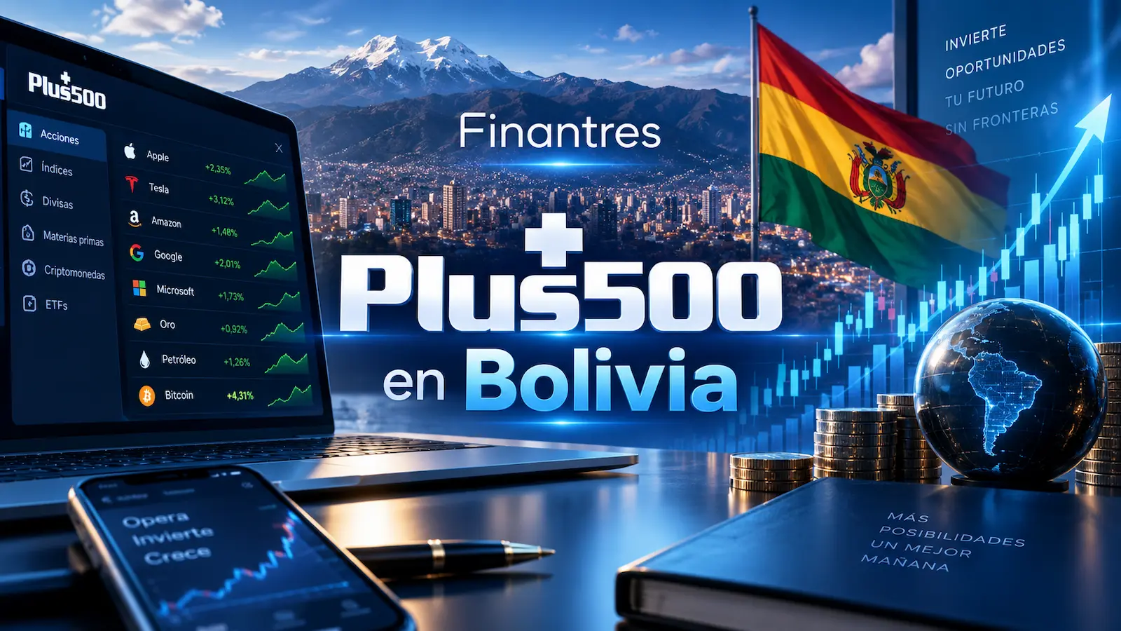 Plus500 en Bolivia