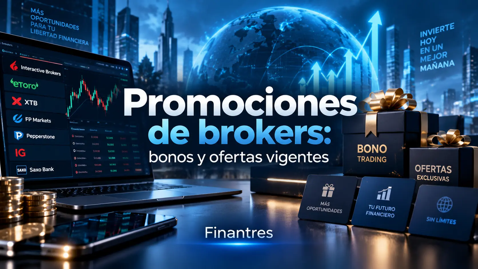Promociones de brokers bonos y ofertas vigentes
