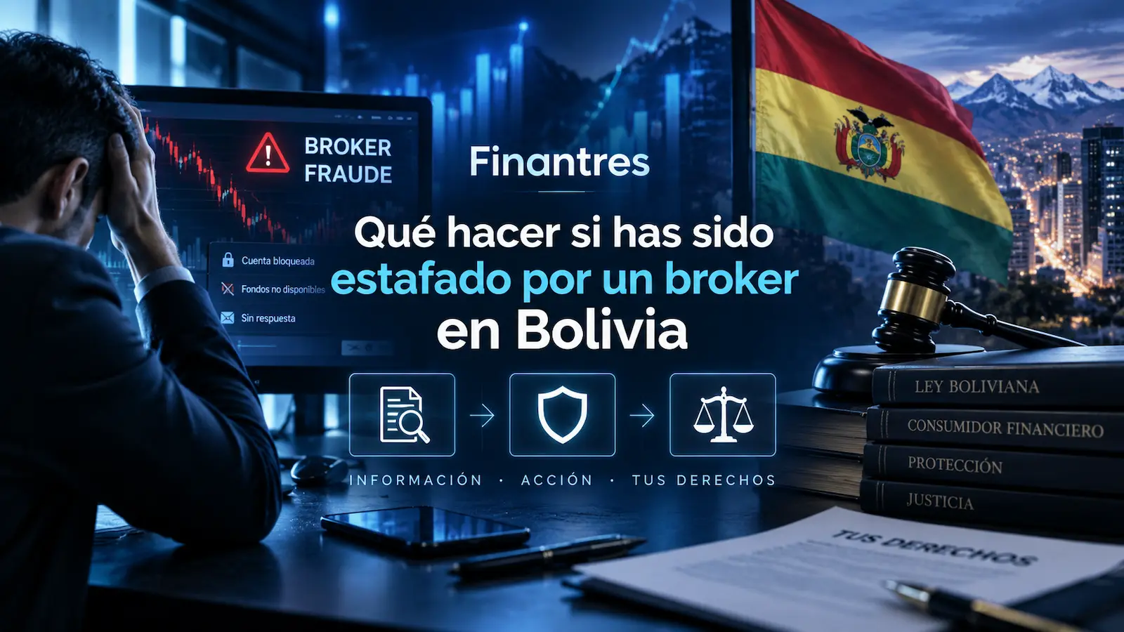 Qué hacer si has sido estafado por un broker en Bolivia