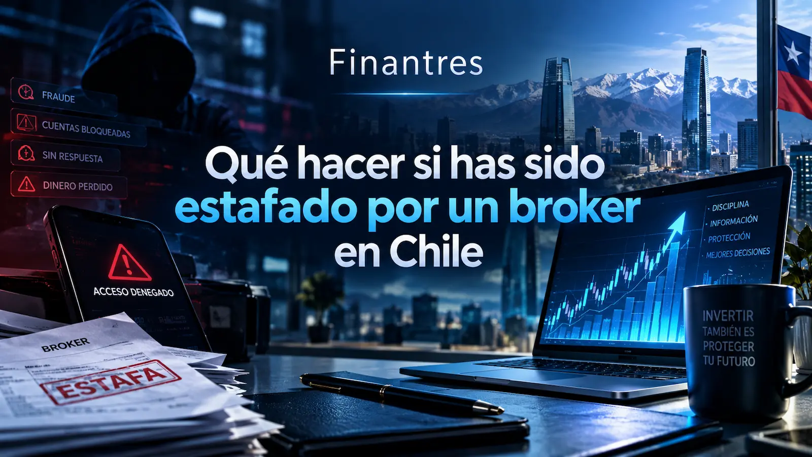 Qué hacer si has sido estafado por un broker en Chile