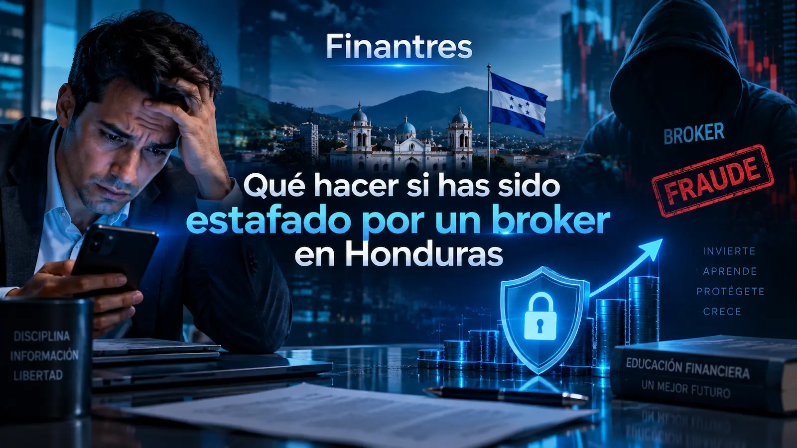 Qué hacer si has sido estafado por un broker en Honduras