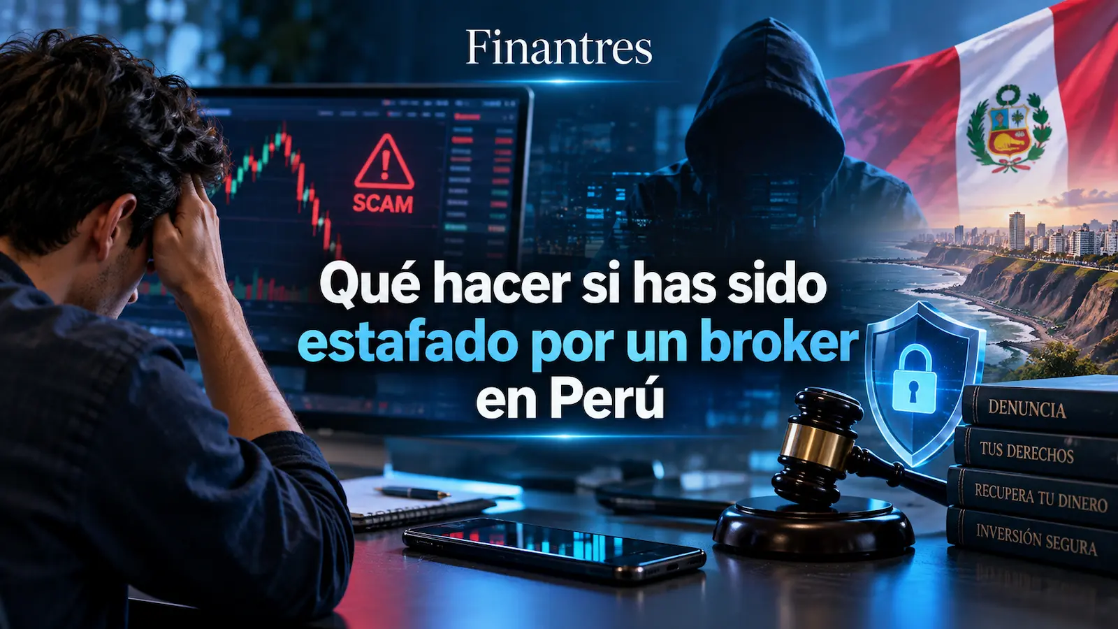 Qué hacer si has sido estafado por un broker en Perú