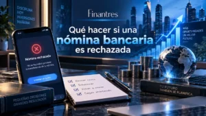 Qué hacer si una nómina bancaria es rechazada
