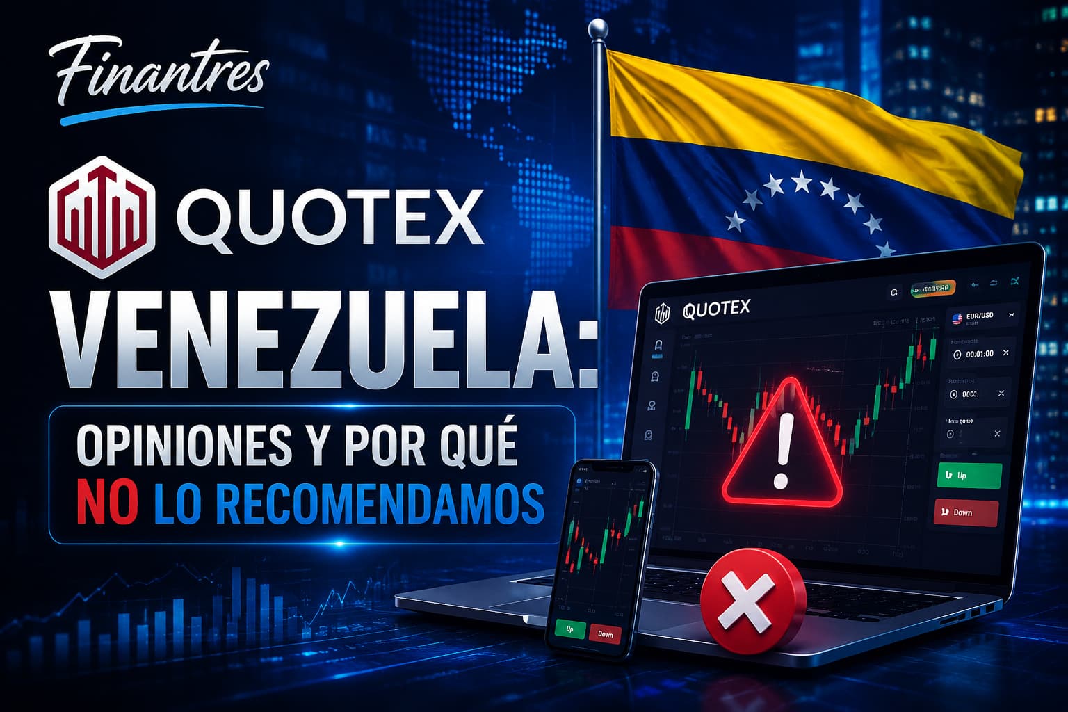 Quotex en Venezuela: opiniones y por qué no lo recomendamos
