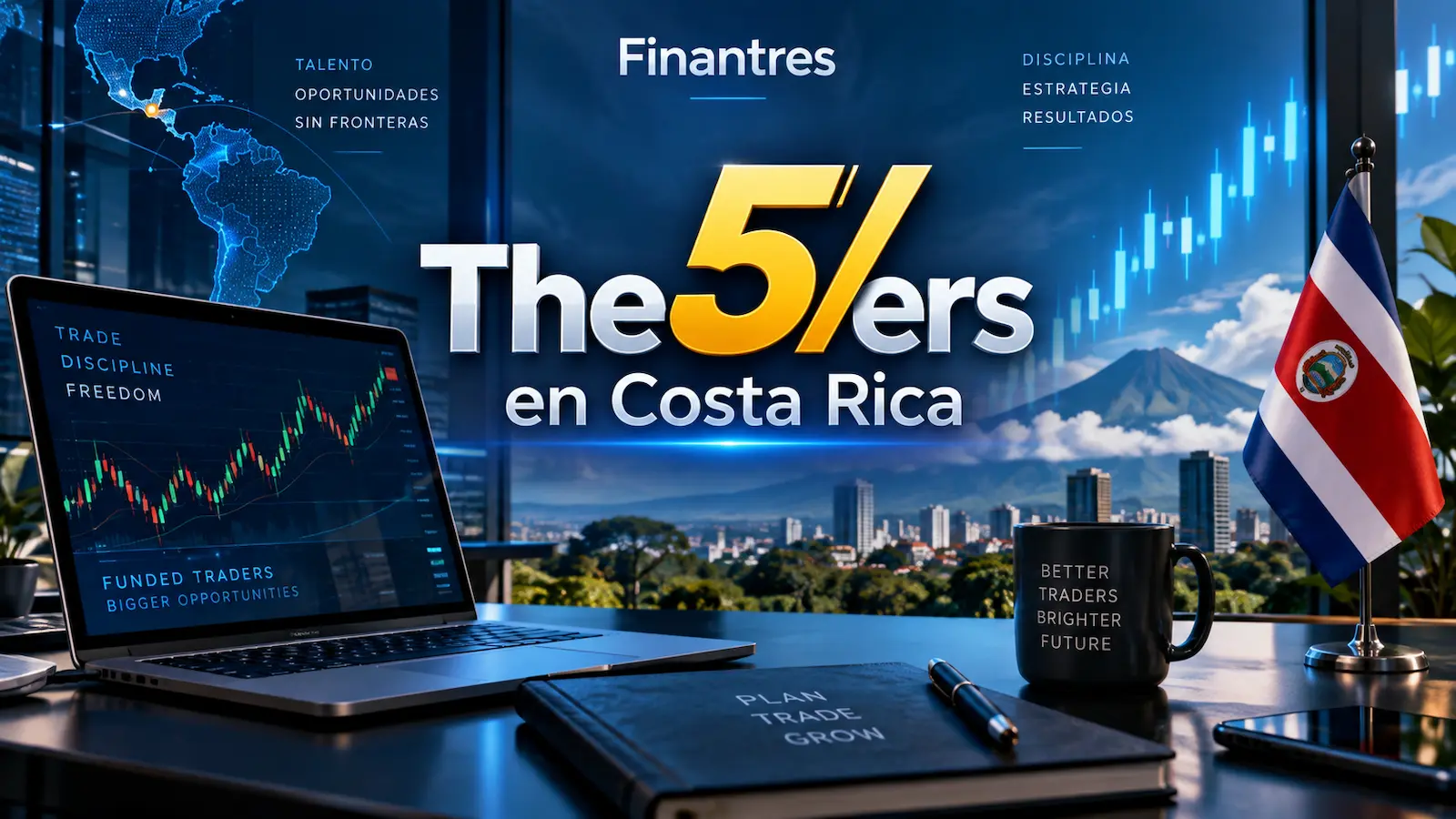 The5ers en Costa Rica: opiniones, disponibilidad, pagos y seguridad