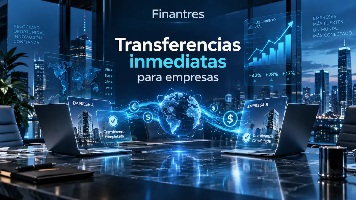 Transferencias inmediatas para empresas