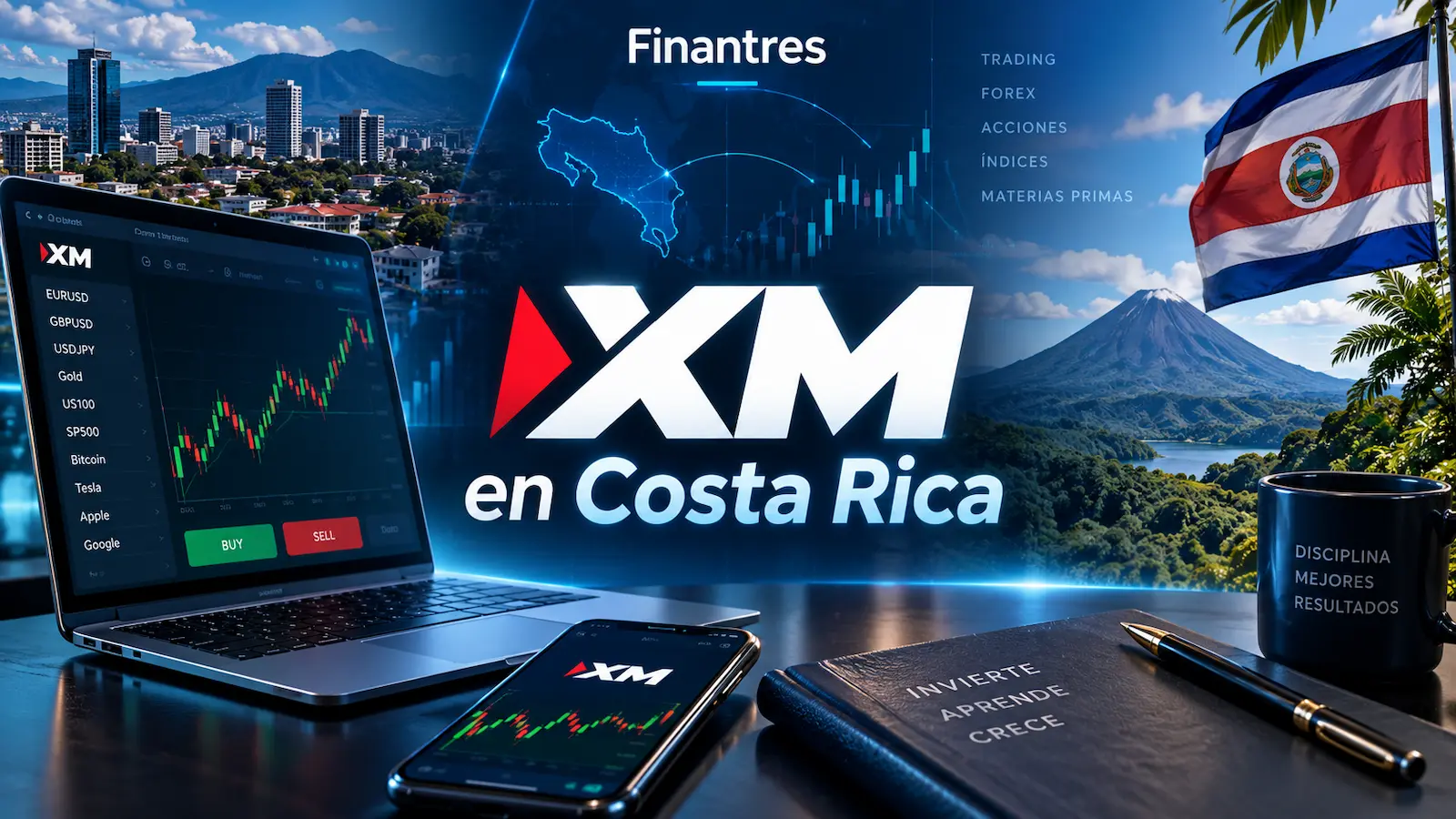XM en Costa Rica: opiniones, regulación y cómo abrir una cuenta
