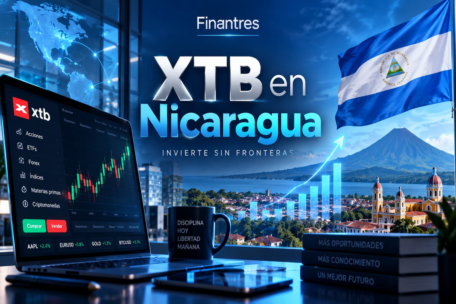 XTB en Nicaragua: ¿se puede usar? Opiniones y alternativas
