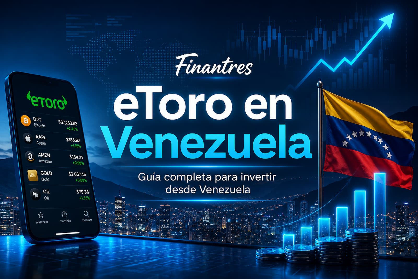 eToro en Venezuela: ¿se puede usar? Alternativas recomendadas