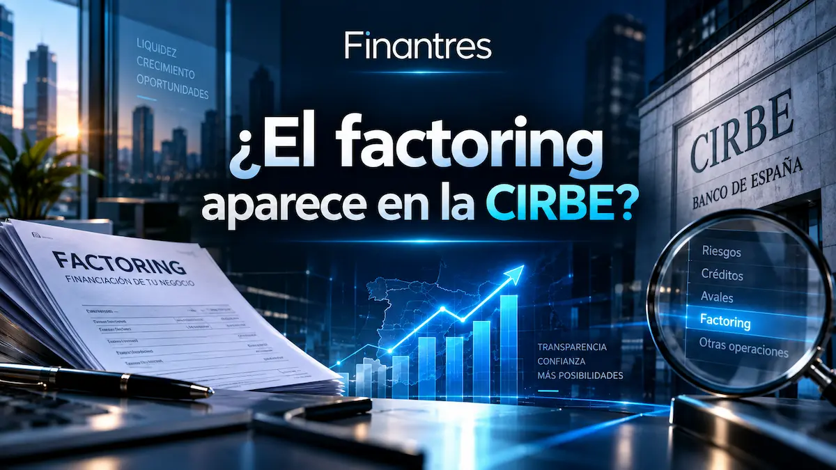 ¿El factoring aparece en la CIRBE?