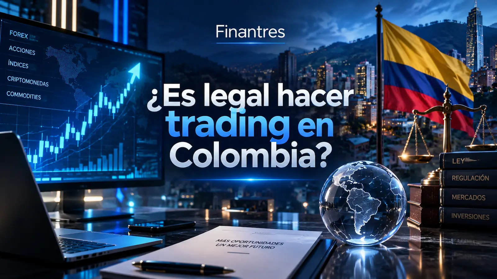 ¿Es legal hacer trading en Colombia