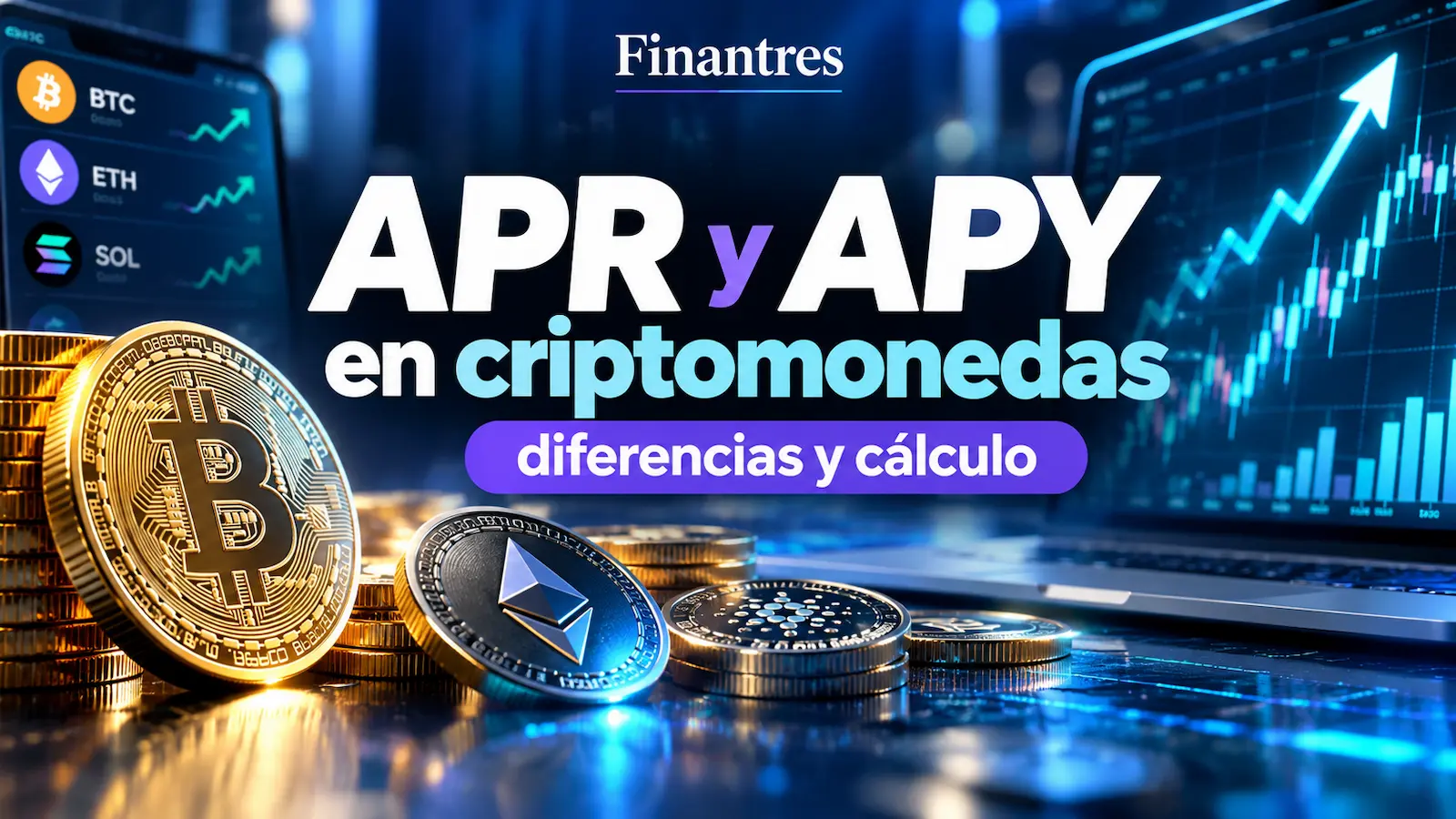 APR y APY en criptomonedas: qué significan y cómo se calculan