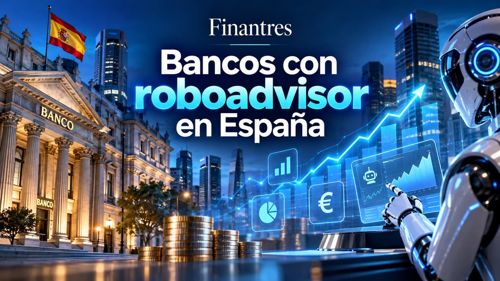 Bancos con roboadvisor en España