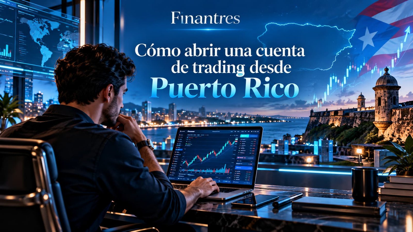 Cómo abrir una cuenta de trading desde Puerto Rico: pasos, requisitos y qué broker elegir