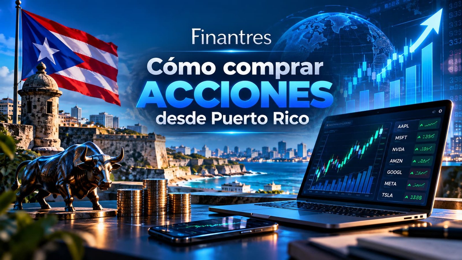 Cómo comprar acciones desde Puerto Rico