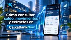 Cómo consultar saldo movimientos y extractos en CaixaBankNow